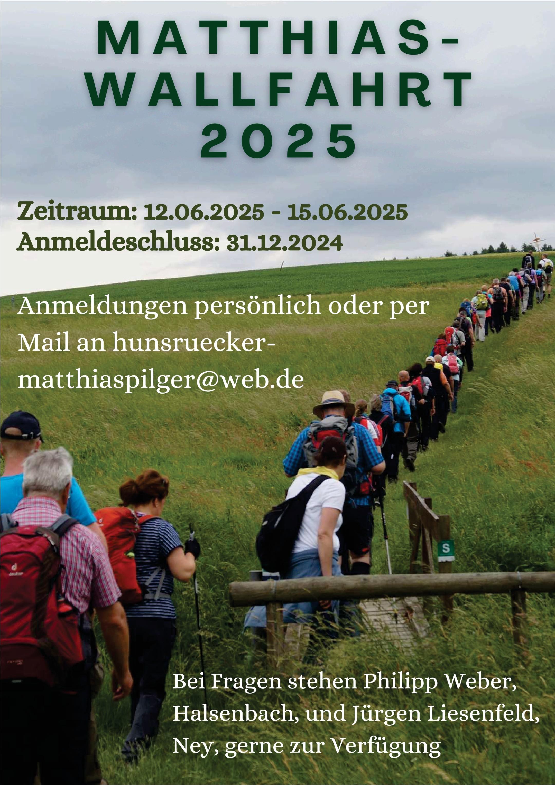 Matthiaswallfahrt 2025