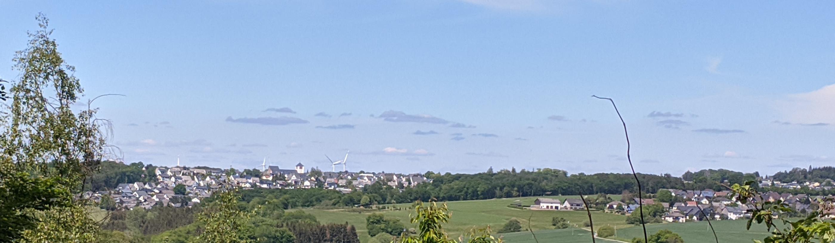 Blick über den Hunsrück (c) Pfarrei Vorderhunsrück Blick über den Hunsrück