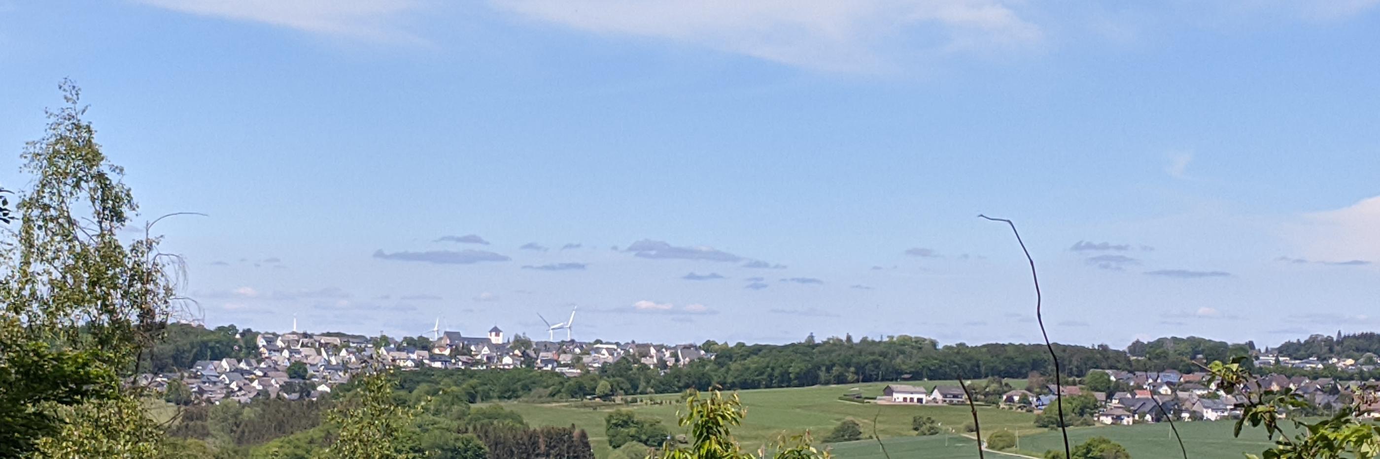 Blick über den Hunsrück (c) Pfarrei Vorderhunsrück Blick über den Hunsrück
